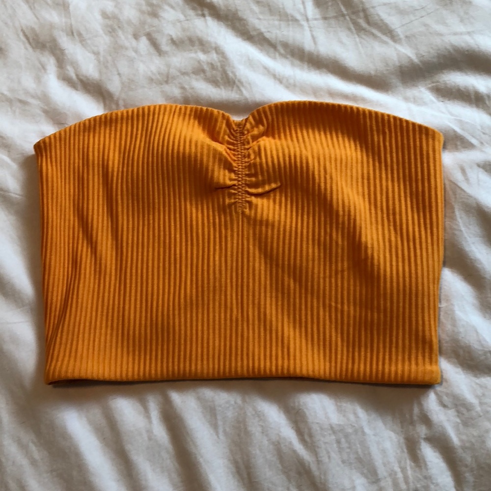 Wilfred Aritzia Ribbed Knit Tube Top